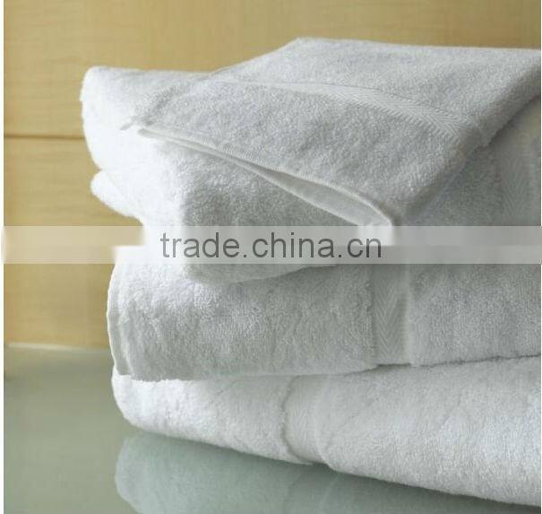 5 star Hotel luxury Towels100% cotton pure white high quality