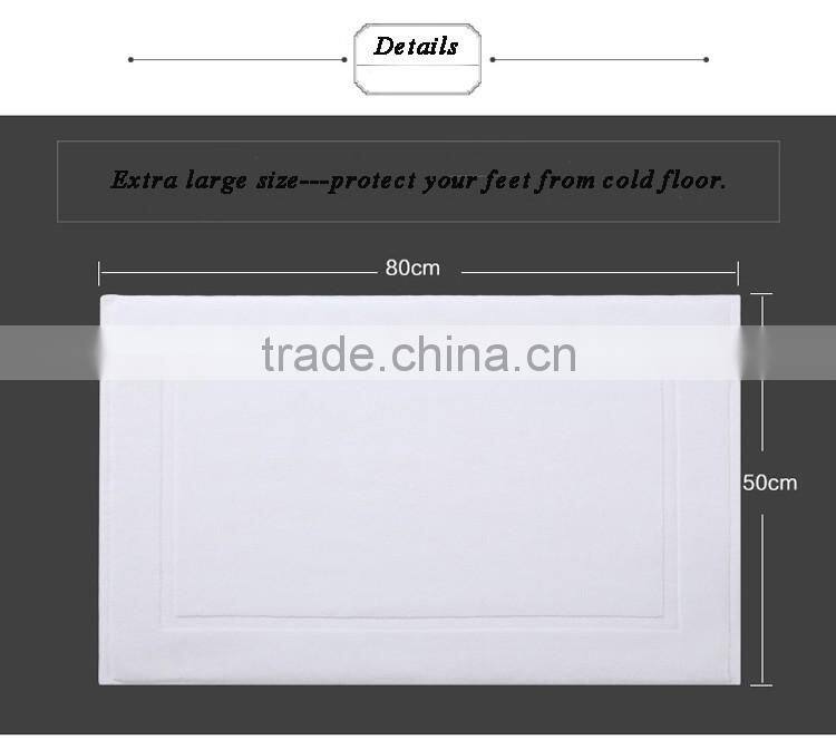 white hotel bath mat sets for bathroom,cotton bath mat towel