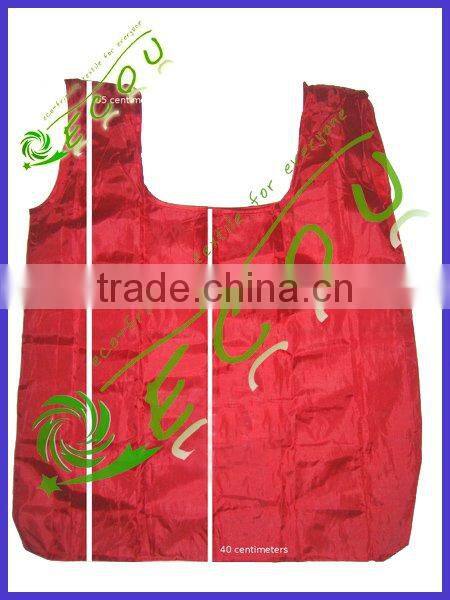 Various portable promotional foldable nylon bag for shopping