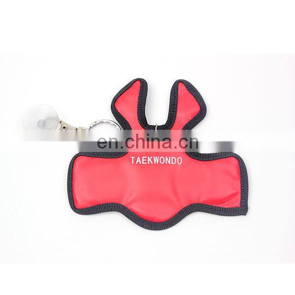 Brand new martial arts taekwondo chest guard mini accessories,key chain