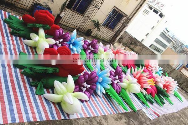 2018 Customized inflatable flower for event decoration