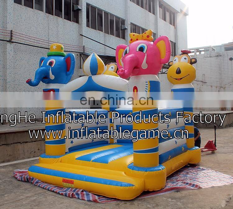 Backyard inflatable bouncer kids play tent house