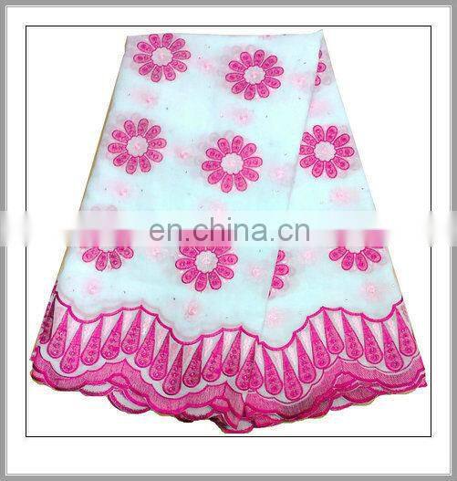 swiss cotton voile lace(CH047A)