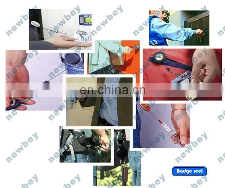 Promotional custom retractable id badge reel yoyo