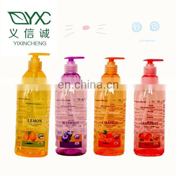 Fruit flavor Manufacturer make dish Liquid for Fruit language