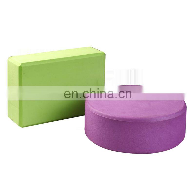 Custom Printed High Density EVA Colorful Foam Yoga Block