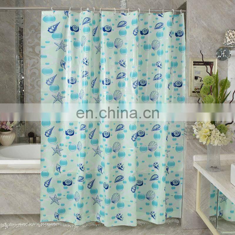 Wholesale New Fancy Designs Bathroom Eyelet Shower Curtain