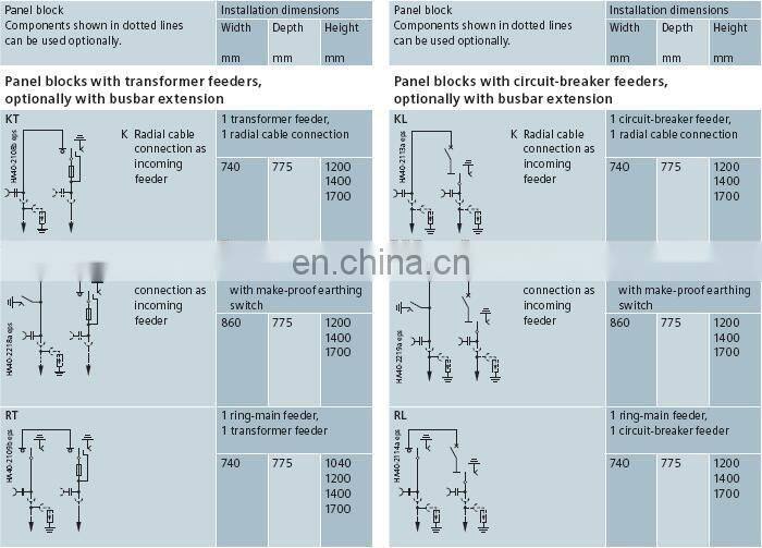 SIEMENS 8DJH-RLR SIEMENS Ring Main Unit SIEMENS RMU