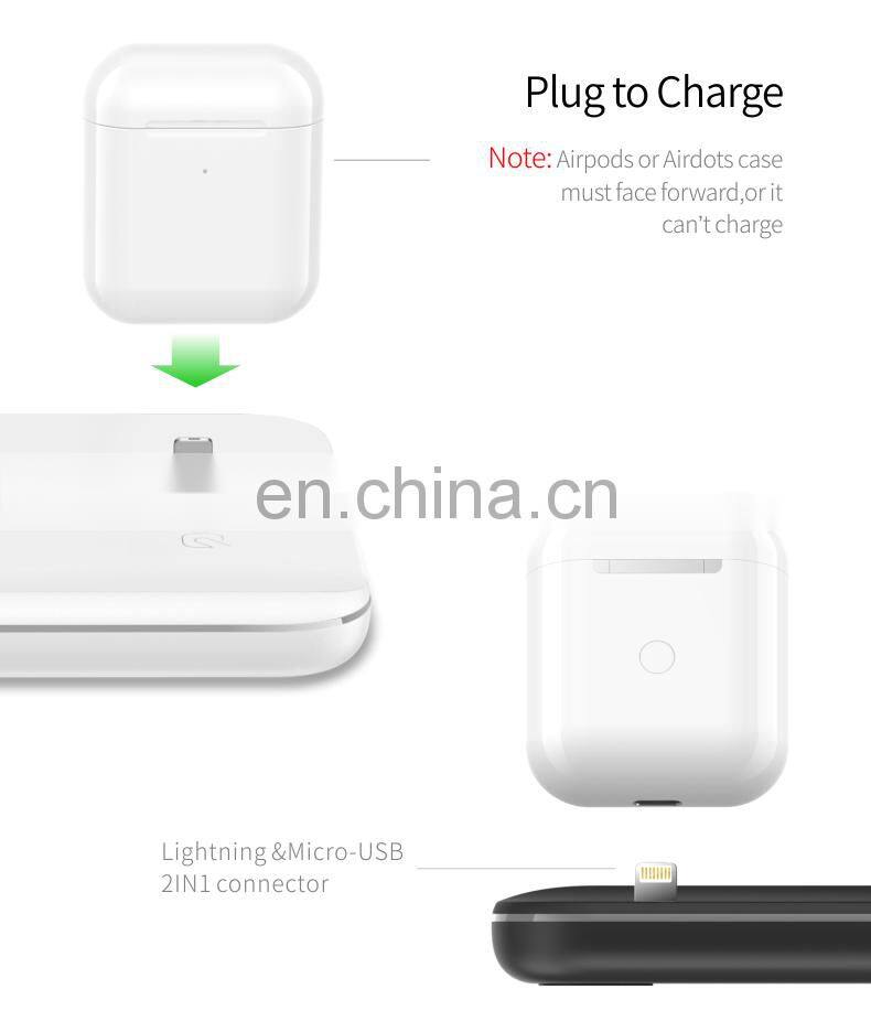 10W Fast Wireless Charger New 3 In 1 Wireless Charger for Smartphone smart Watch with CE,FCC,ROHS Certificate