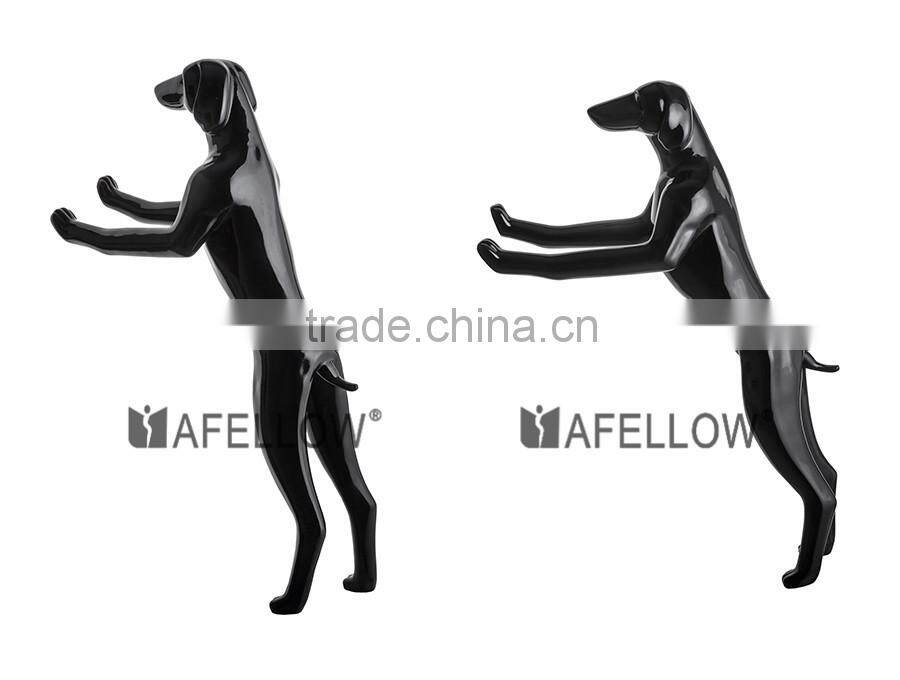 Animal black dog mannequin for sale
