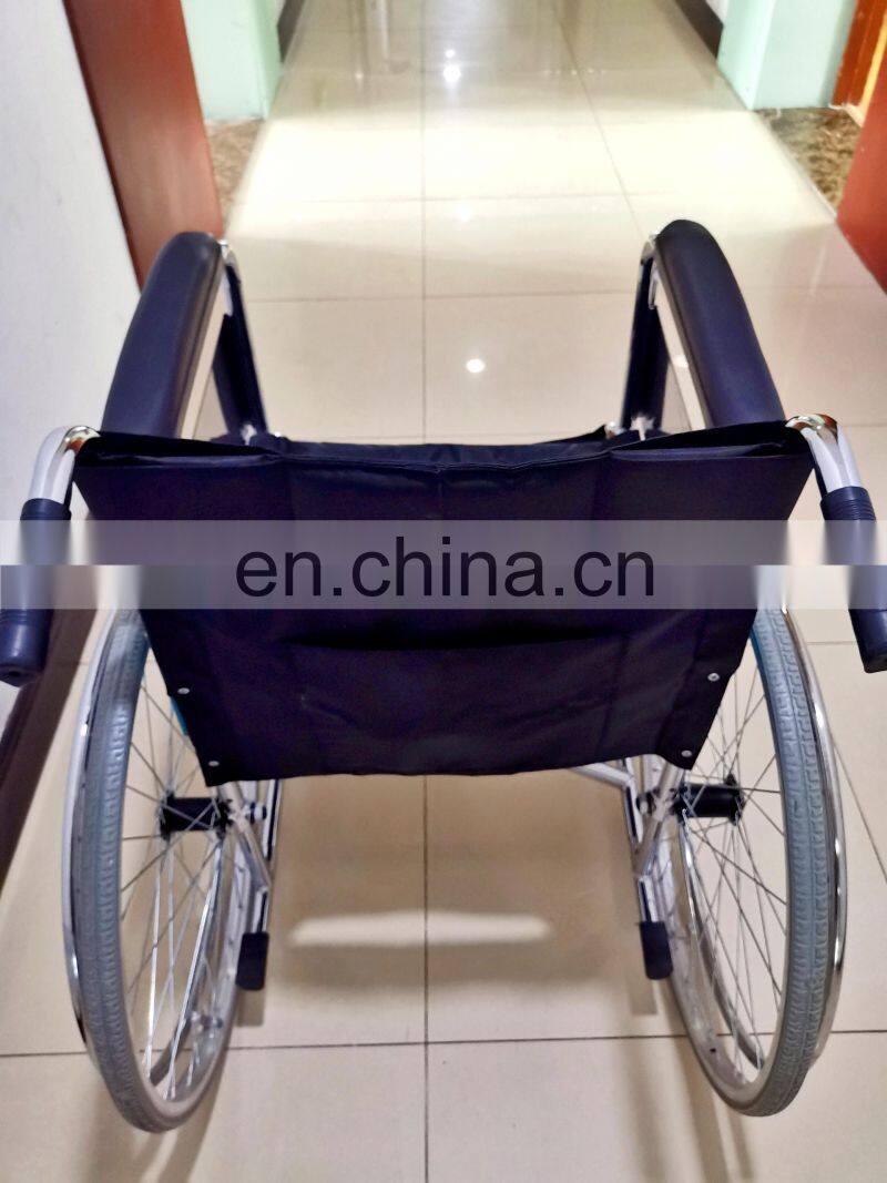 Folding portable lightweight wheelchair supplier wheelchair 809