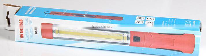 Magnetic portable COB led work light with hanger