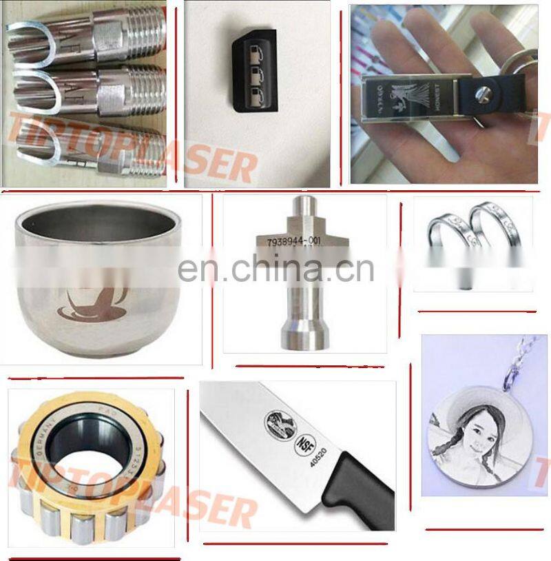 20W 30W 60W 100W JPT Raycus Max Mopa Color Fiber Laser Marking Machine Price for Stainless steel