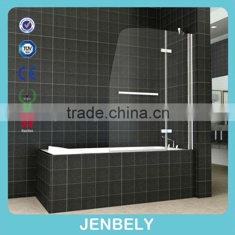6mm glass double Folding Bath screen BL-037
