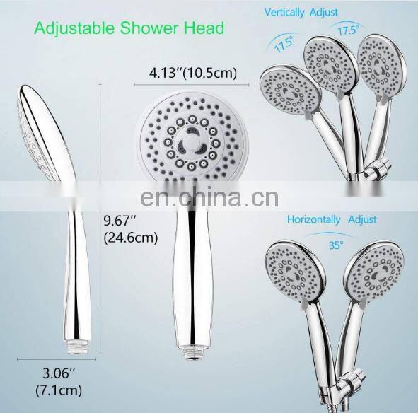 Multifunction Spray Massage Water Saving Bathroom Shower Head Set