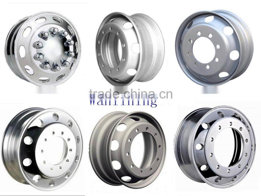 High performance 19.5x7.5 19.5x8.25 alloy/steel wheel rim for truck
