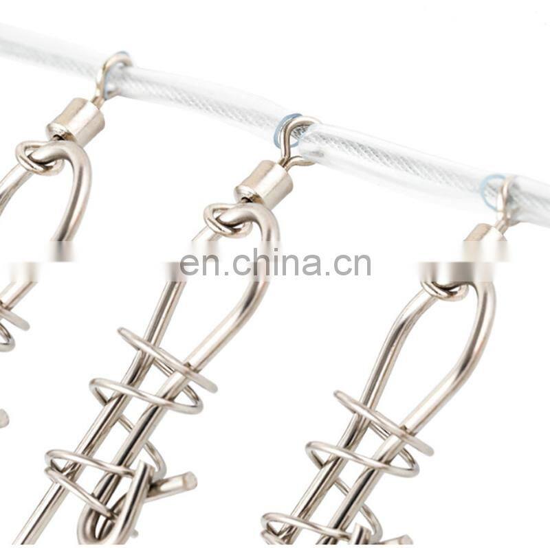 Amazon 5m 10m Popular Live Fish Buckle Lock Fish Pliers Stainless Steel Wire String Fish Control Fishing Lock