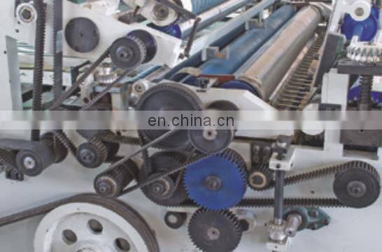 Automatic three in one flute laminating machine/5 layers E flute laminator/5 ply corrugated paper high speed flute laminator