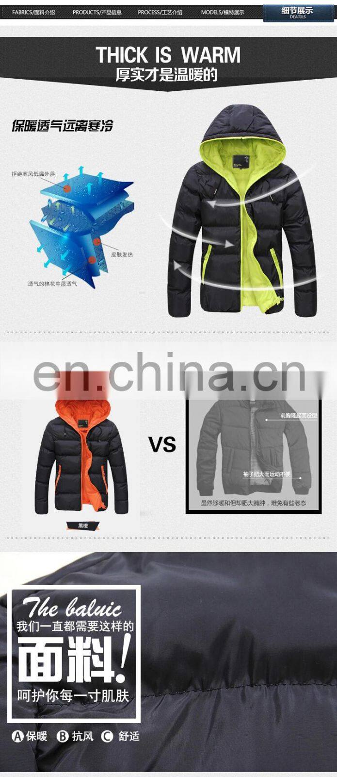 Christmas sale winter jacket mens customized clothes winter cloth for men bubble coat bubble jacket