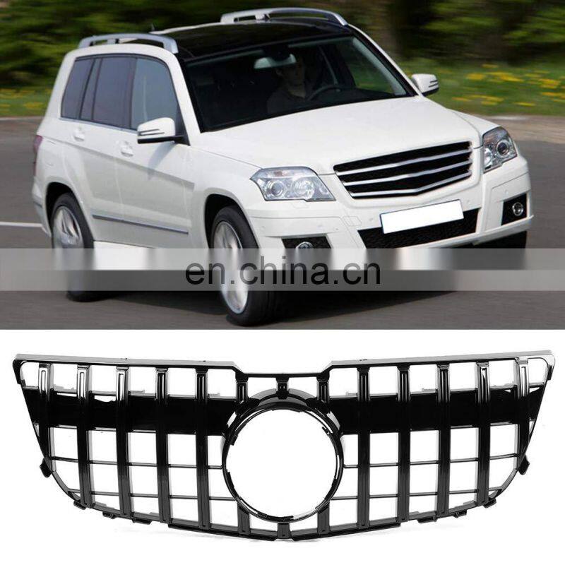 Honghang Factory Manufacture Auto Parts For GLK Front Grills, GT Style Front Grilles For Benz GLK X204 2013-2015