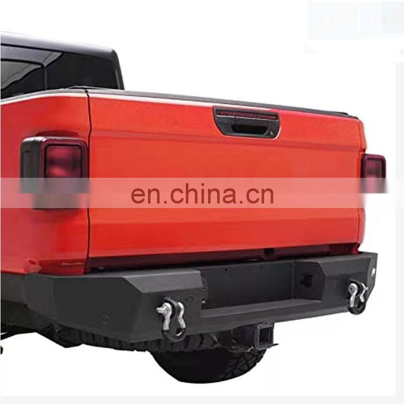 Rear bumper for Jeep Wrangler JT accessories offroad bumper guard for Jeep Gladiator