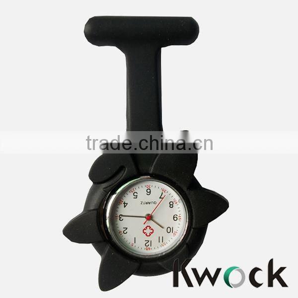 Plastic pocket watch silicone nursing pocket watch