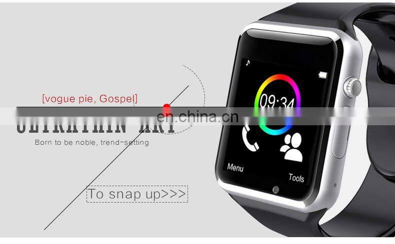 A1 BT Call Music Smart Watch Fitness Tracker Sport Pedometer Camera Message Reminder Smartwatch A1