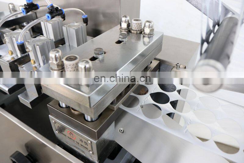 DPB-140 High Efficiency Flat-Plate Automatic Tablet Capsule liquid Blister Packing Machine With Cover