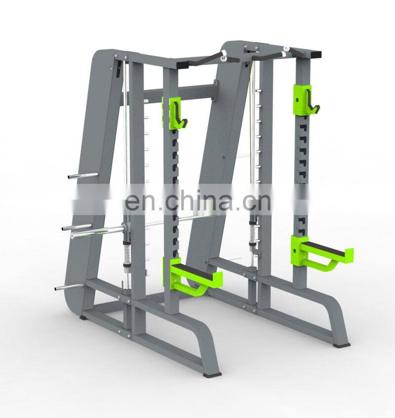 ASJ-S091 Smith & Squat rack fitness equipment machine commercial gym equipment