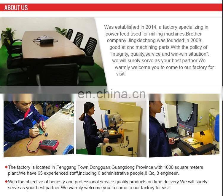 T-one X axis 110VAC 50/60 HZ Power Feed For Mini CNC Metal Milling Machine