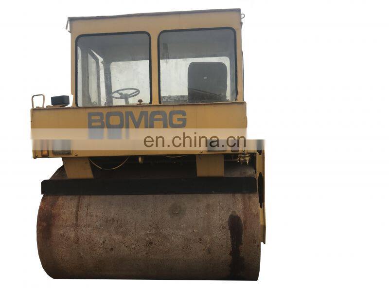 Used Germany made Roller Bomag BW202AD BW225 BW219 double drum soil compactor with high condition for sale