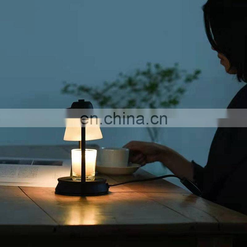 Non-Electric Beacone Classic Indoor Candle Warmer Lamp Wholesale Scented Wax Burner Frameless Top-Down Candle Warmer Table Lamp