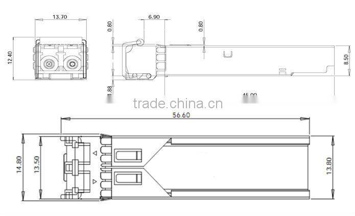 2.5G 1310nm 40Km SFP Transceiver