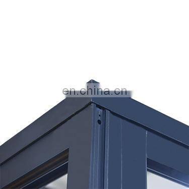 YY designed Australia standard modern Corner aluminum sliding door with double gazed glass for home or apartment use