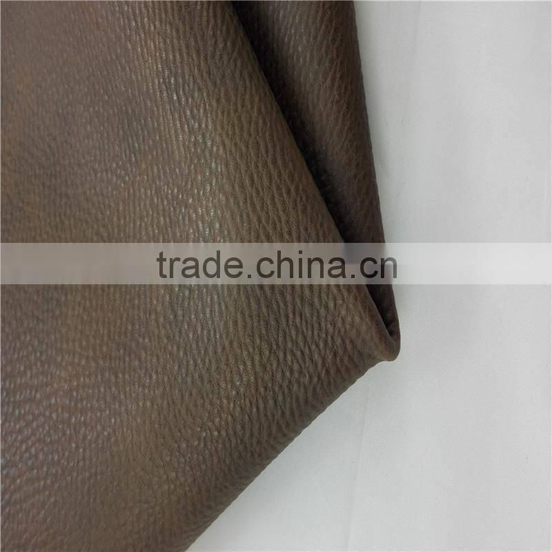 Genuine barton print cow split leather for safety shoes upper