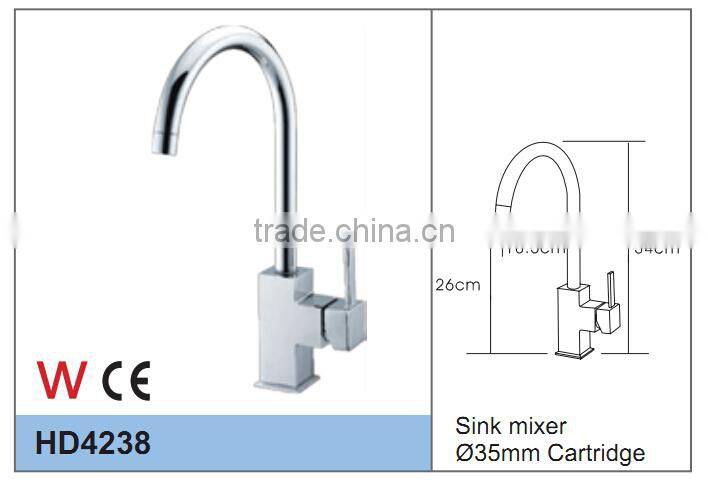HD4238 35mm Australian Tap WELS Pull-down Single Handle Kitchen Bathroom Sink Mixer Water Tap Wash Basin Faucet