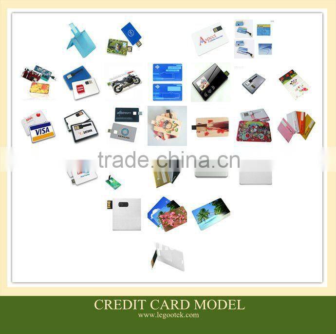 full capacity full color print logo promotion item card flash drive