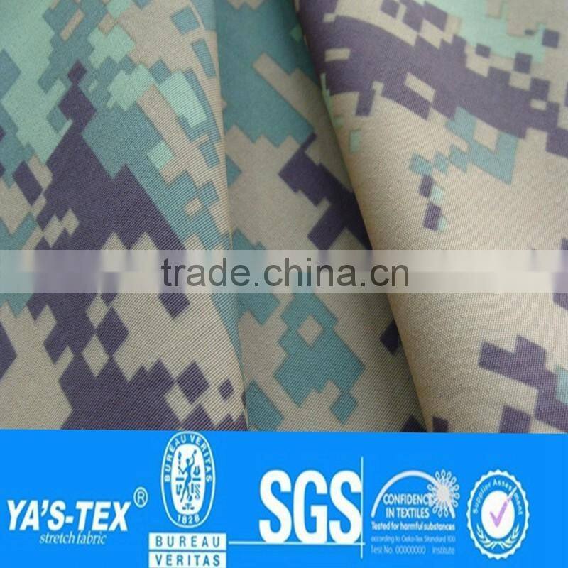 China Waterproof 100% Nylon Camouflage Printed Military Uniform Fabric