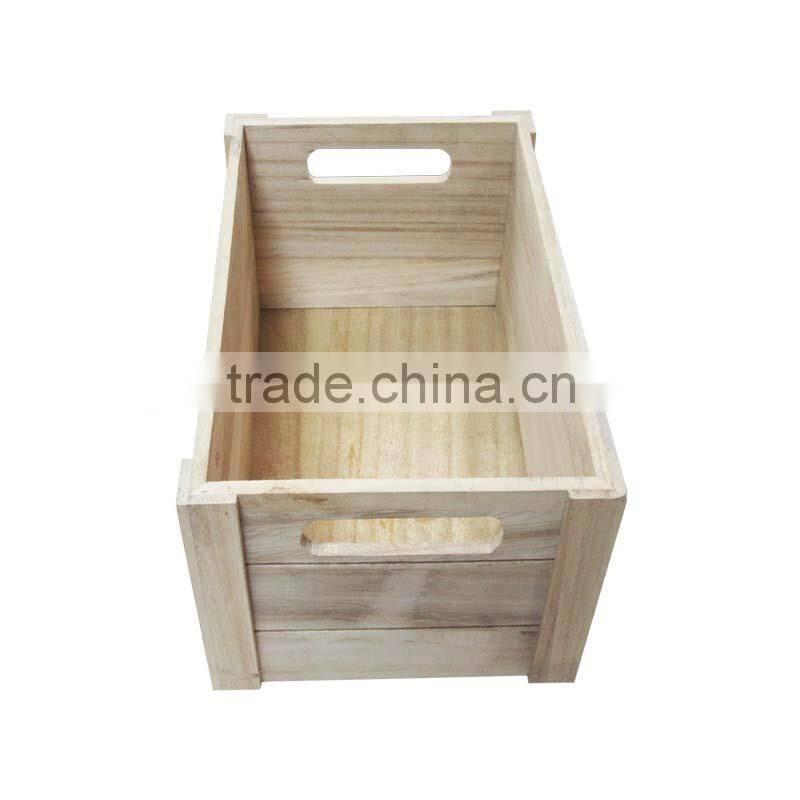 High quality unfinished wooden boxes wholesale