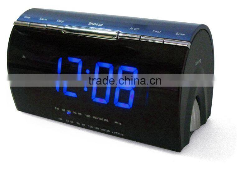 99.9% Positive Feedback Blue Display PLL Alarm Clock Radio