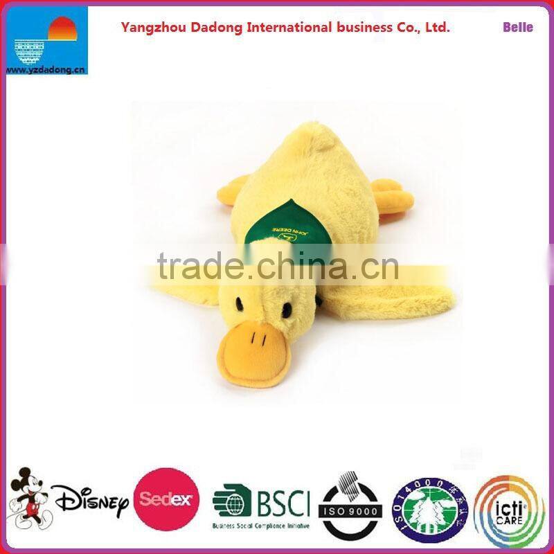 PLUSH YELLOW DUCK TOY,PLUSH LYING DUCK TOY,YELLOW DUCK TOY