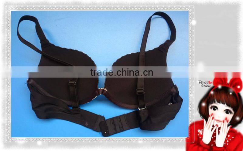 Fashion Laser Cut Bra w/ Leopard Wirecasing