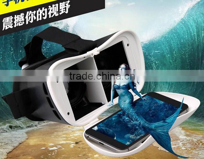 Fifth Generation3D VR Case Virtual Reality Glasses Fit for IOS, Android phones Series within 4.7~6.0 inches