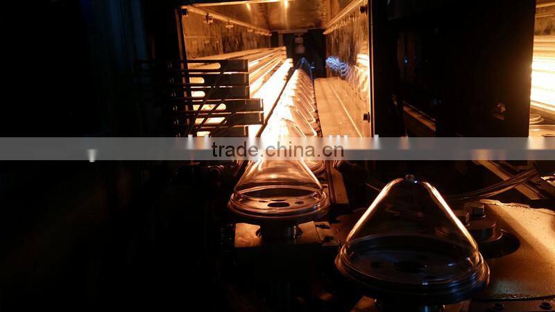 2-cavity hand-feeding PET Jar blow molding machine