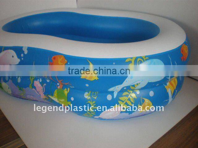 inflatable 8 shape swim pool