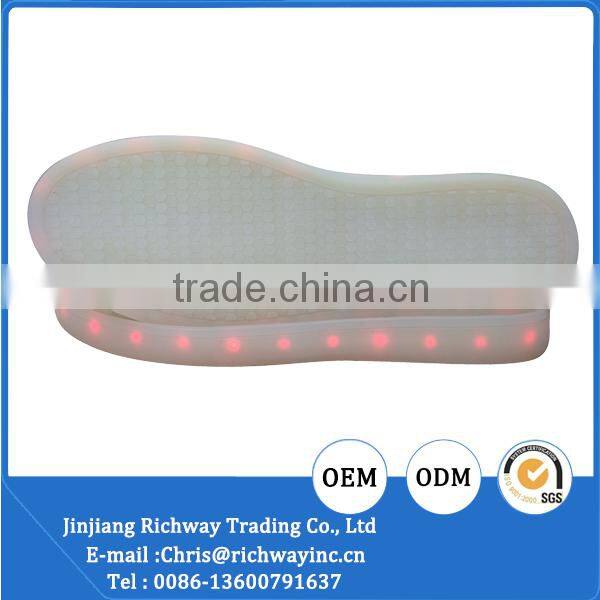 led shoes outsole shoe sole light jinjiang factory