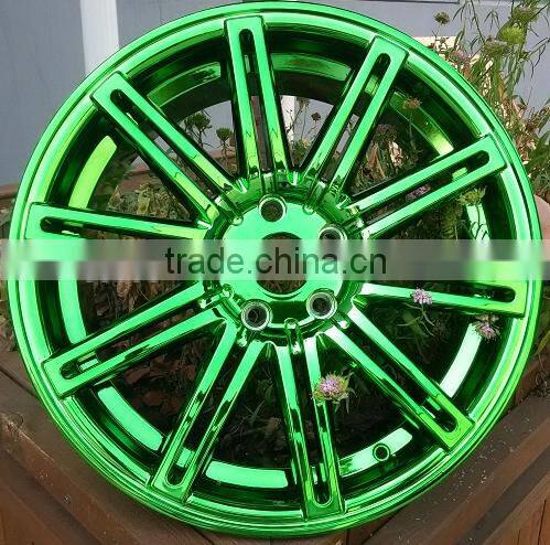 Car wheel hub vacuum magnetron sputtering coating machine