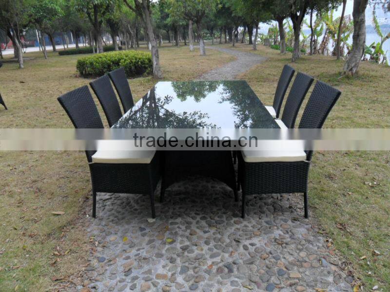 outdoor rattan recliner chair