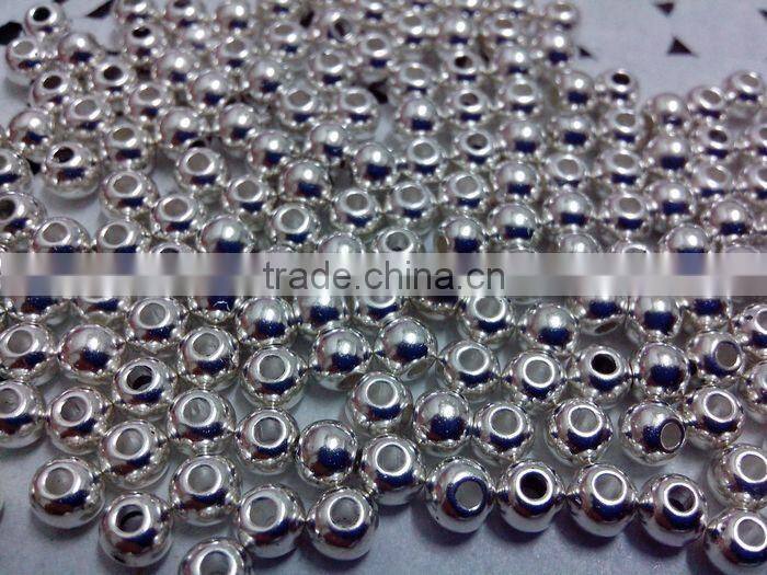 20MM Jewelry Accessories Shinny Silver Gold-Plating CCB Beads ,Fashion acrylic ccb beads for large beads jewelry making!