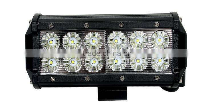New design 36w auto led light bar offroad